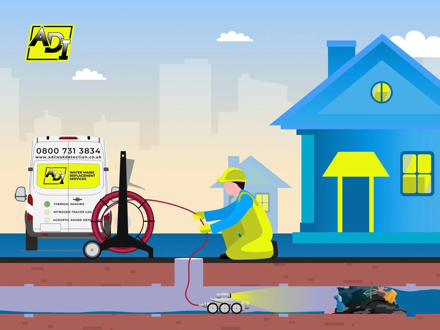 Drainage CCTV Surveys & Investigations Wallingford